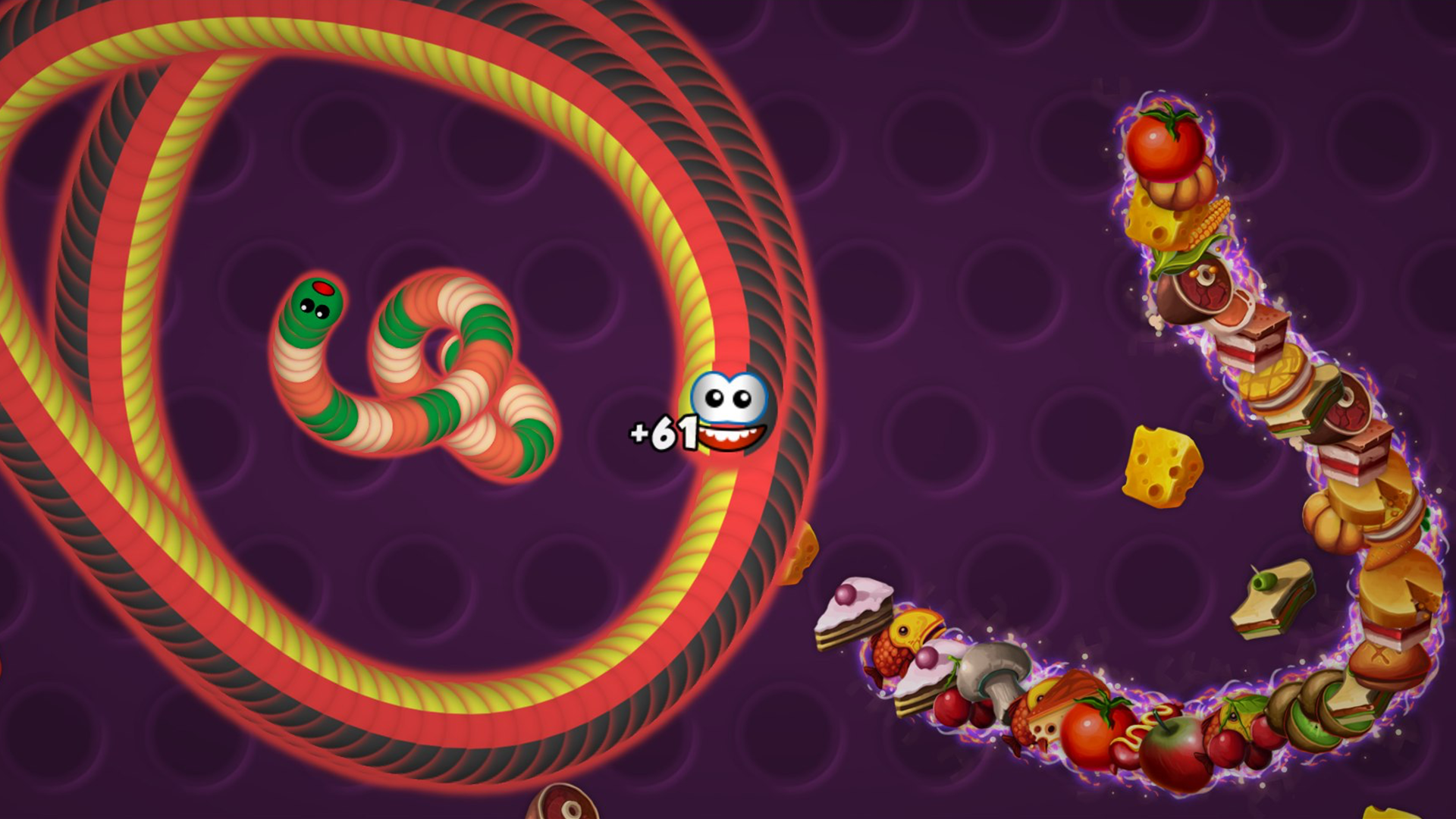 Worms Zone — Jogue online gratuitamente em Yandex Games