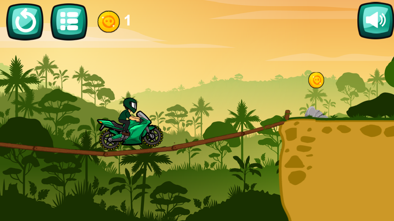 Hill Climb Moto - Click Jogos