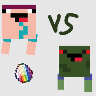 Noob Vs Noob Zombie