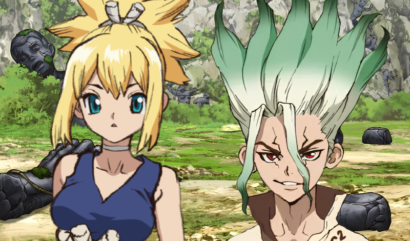 dr.stone - online puzzle