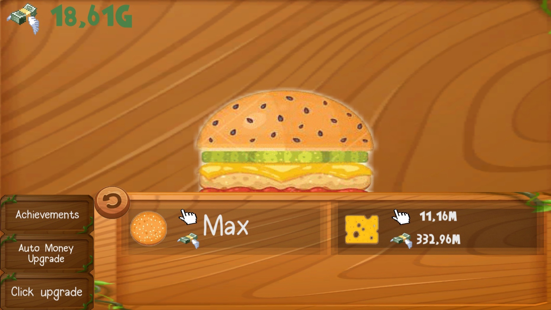 Play Burger Clicker  Free Online Games. KidzSearch.com