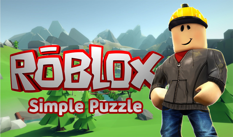 Roblox Simple Puzzle — hrajte online zdarma na Yandex Games