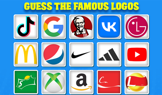 Guess the famous logos — spil online gratis på Yandex Games