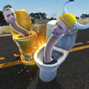 Head Derby Toilet Crash Test