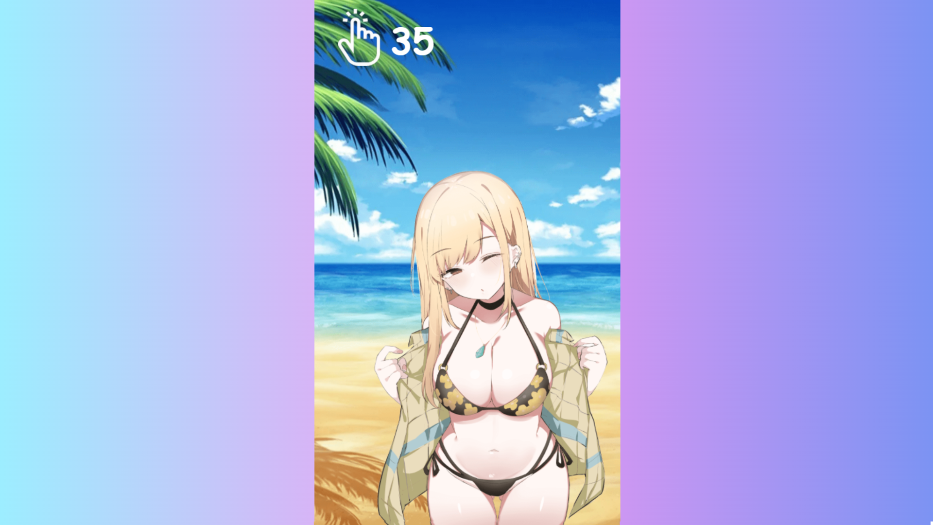 Anime girls on the beach — play online for free on Yandex Games