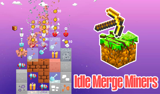 Merge Crushers : Miner Blocks — play online for free on Yandex Games