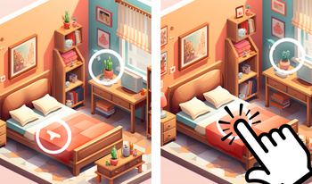 Find the differences in your room!