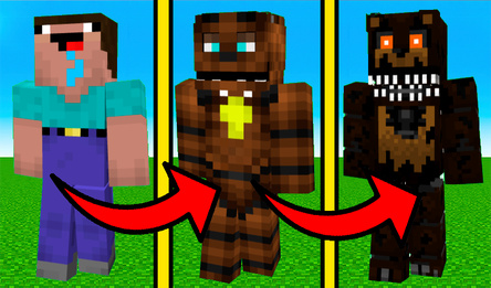 Нубы Стали Аниматрониками: Пять Ночей С Фредди