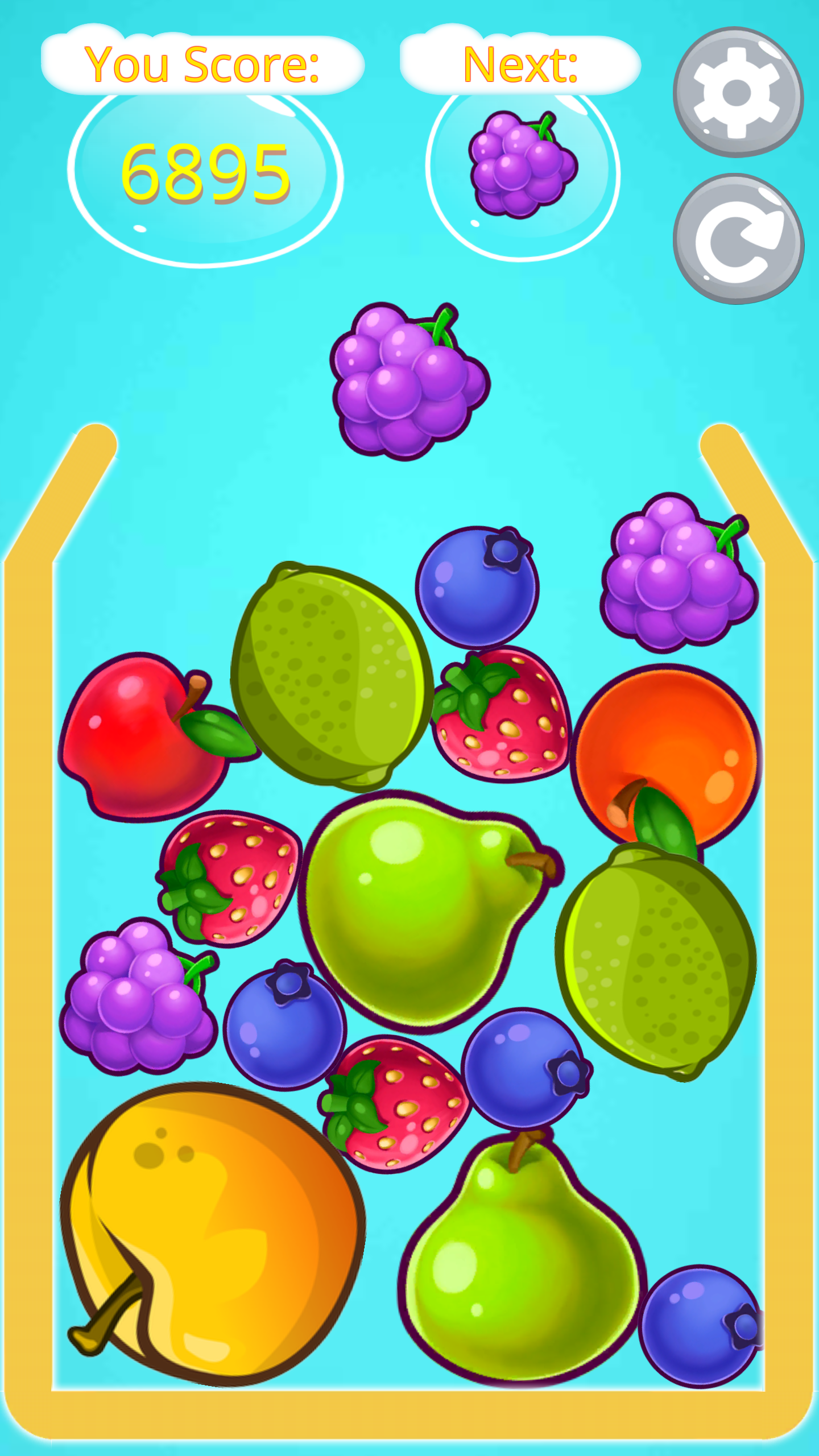 Crazy fruits — play online for free on Playhop