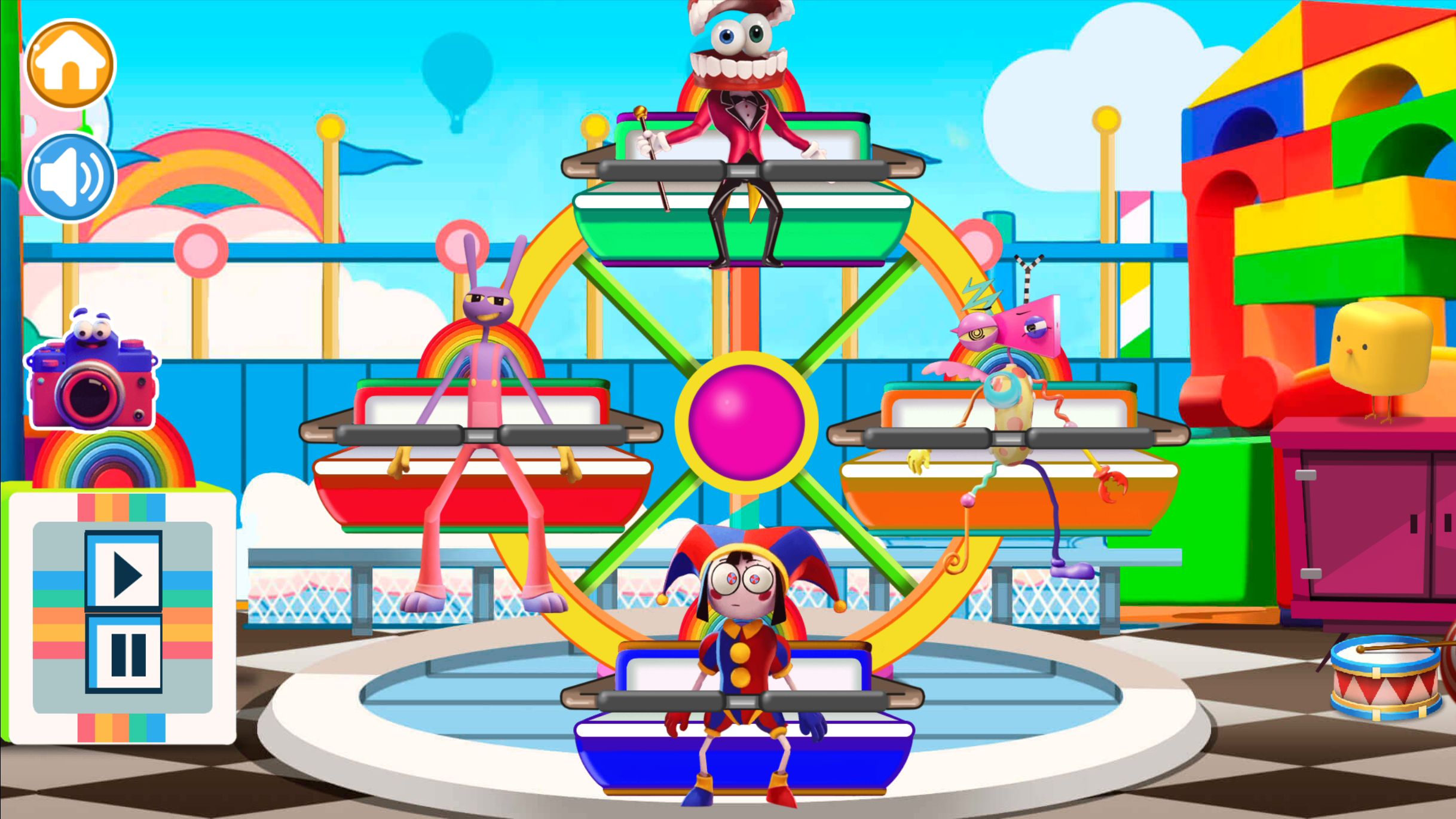 起動確認済　であい発見！！　あるこっち　歩数計ゲーム Digital Circus Life(デベロッパー：VAVA) - Yandex Gamesで無料