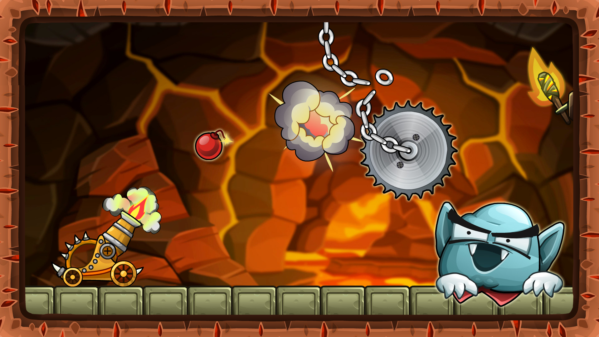 Roly-Poly Monsters - play online for free on Yandex Games
