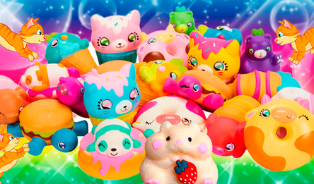 Сквиш таба-лапки, хомяки и музыка!