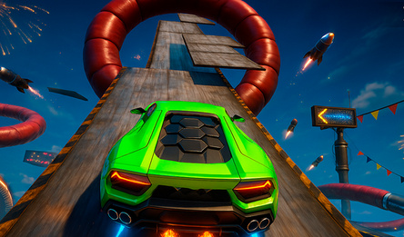 Скользкий спуск в ГТА! Смертельная гонка!