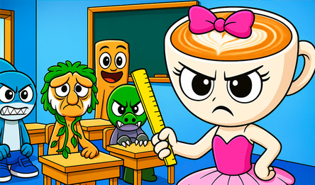 Итальянские Животные в Школе Симулятор Учёбы