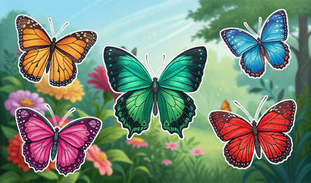 Соединяй Бабочек: Лето!