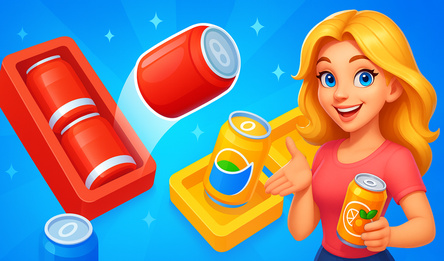 Сортировка Стаканов 3D