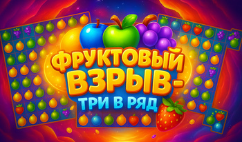 Фруктовый Взрыв - Три в ряд