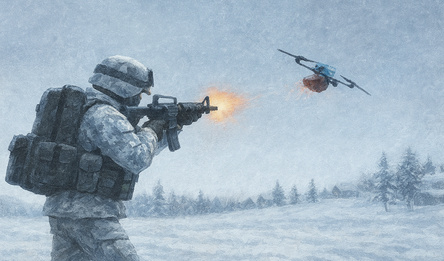 Дрон-армагеддон: симулятор дрона-камикадзе