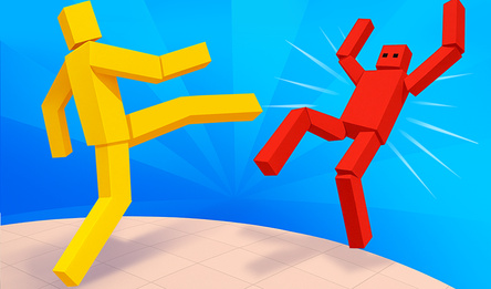 Королевская Битва Рэгдоллов! Скинь Врага с Арены!