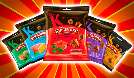 Кириешки Сухарики Эволюция!