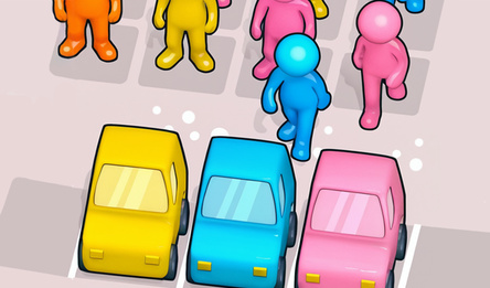 Парковка: Сортируй человечков