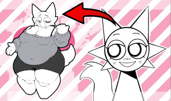 Sprunki: Wenda, weight gain