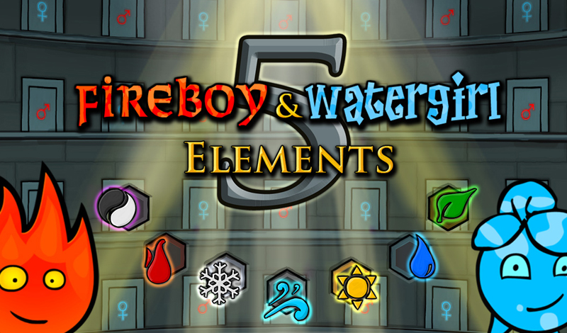 Fireboy and watergirl 1 Gameplay walkthrough 
