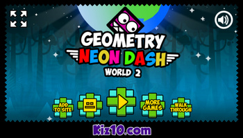 Geometry Neon Dash World 2