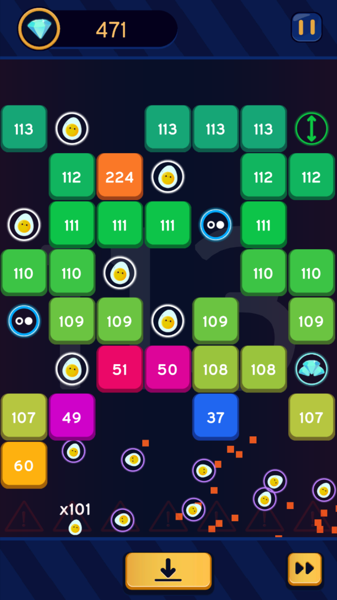 Шары и кирпичи / Balls and Bricks — играть онлайн бесплатно на Яндекс.Играх