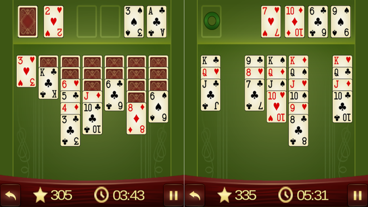 Пасьянс Клондайк / Klondike Solitaire — играть онлайн бесплатно на ...