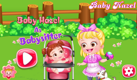 Baby Hazel Babysitter Dressup