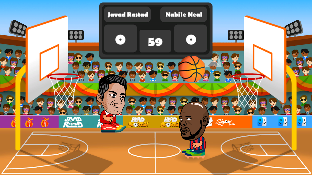 Head Sports! Basketball — play online for free on Yandex Games