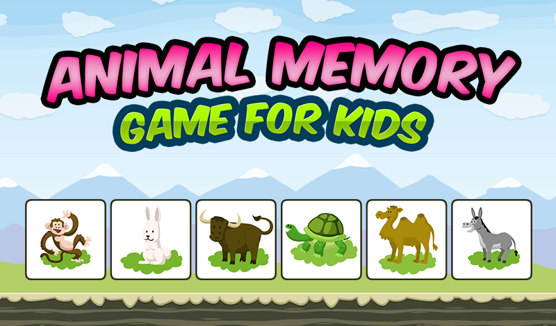 Animal Memory - Game for Kids — chơi trực tuyến miễn phí trên Yandex Games