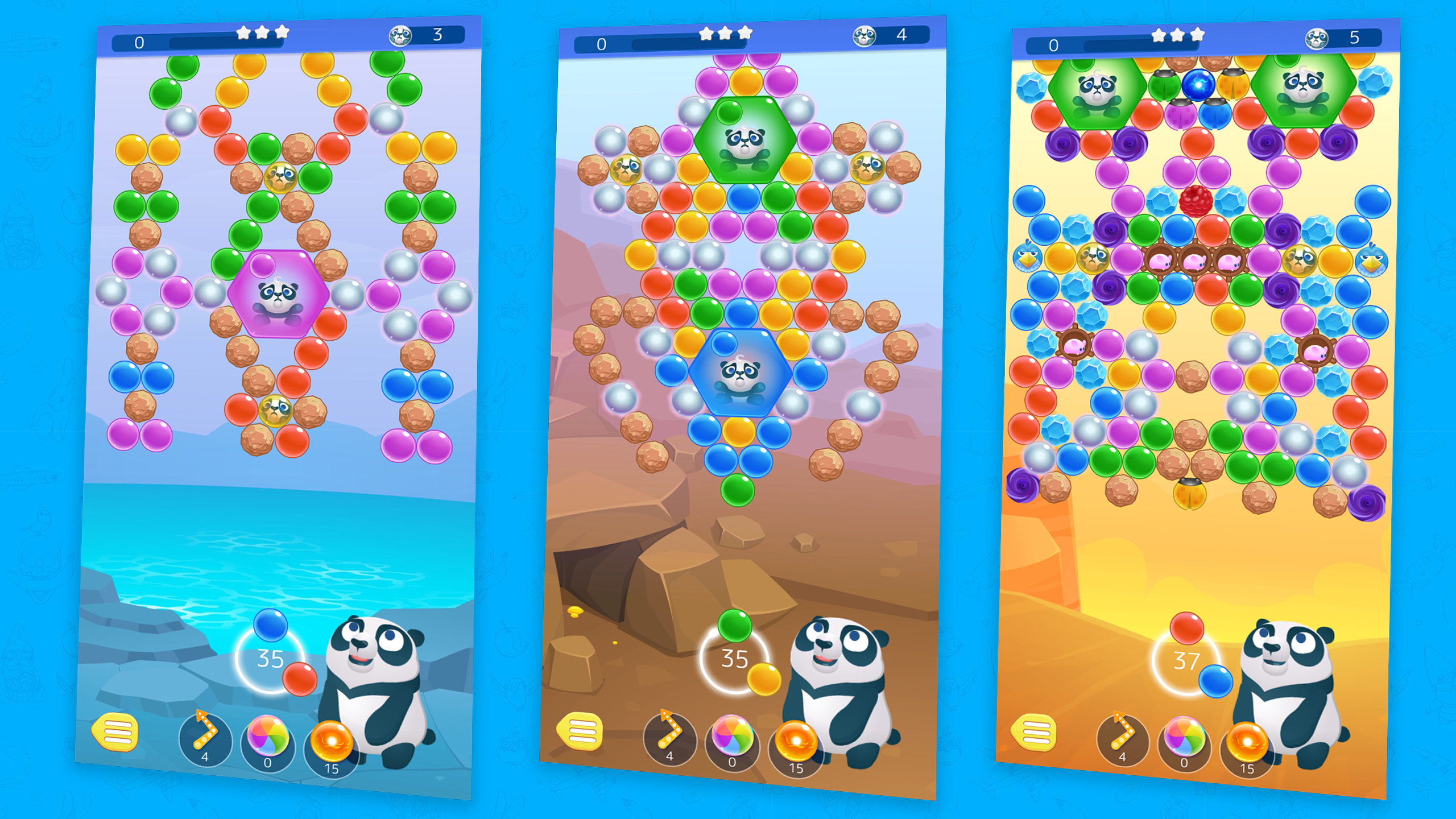 Papa Panda: Bubble Shooter — Jogue online gratuitamente em Yandex Games
