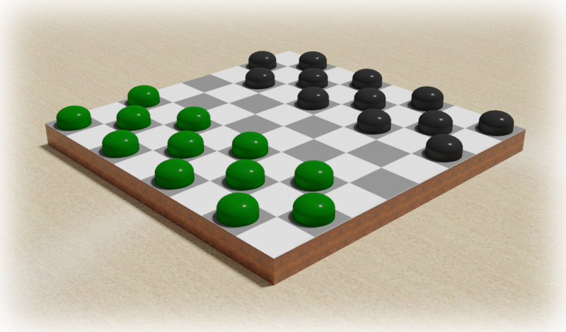 Checkers Game - Jogo Grátis Online