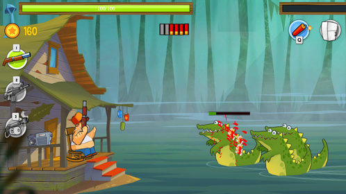 Swamp Attack — Play Online For Free On Yandex Games