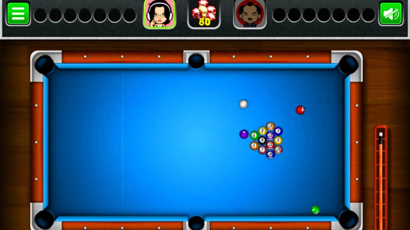  free online 3D billiard game