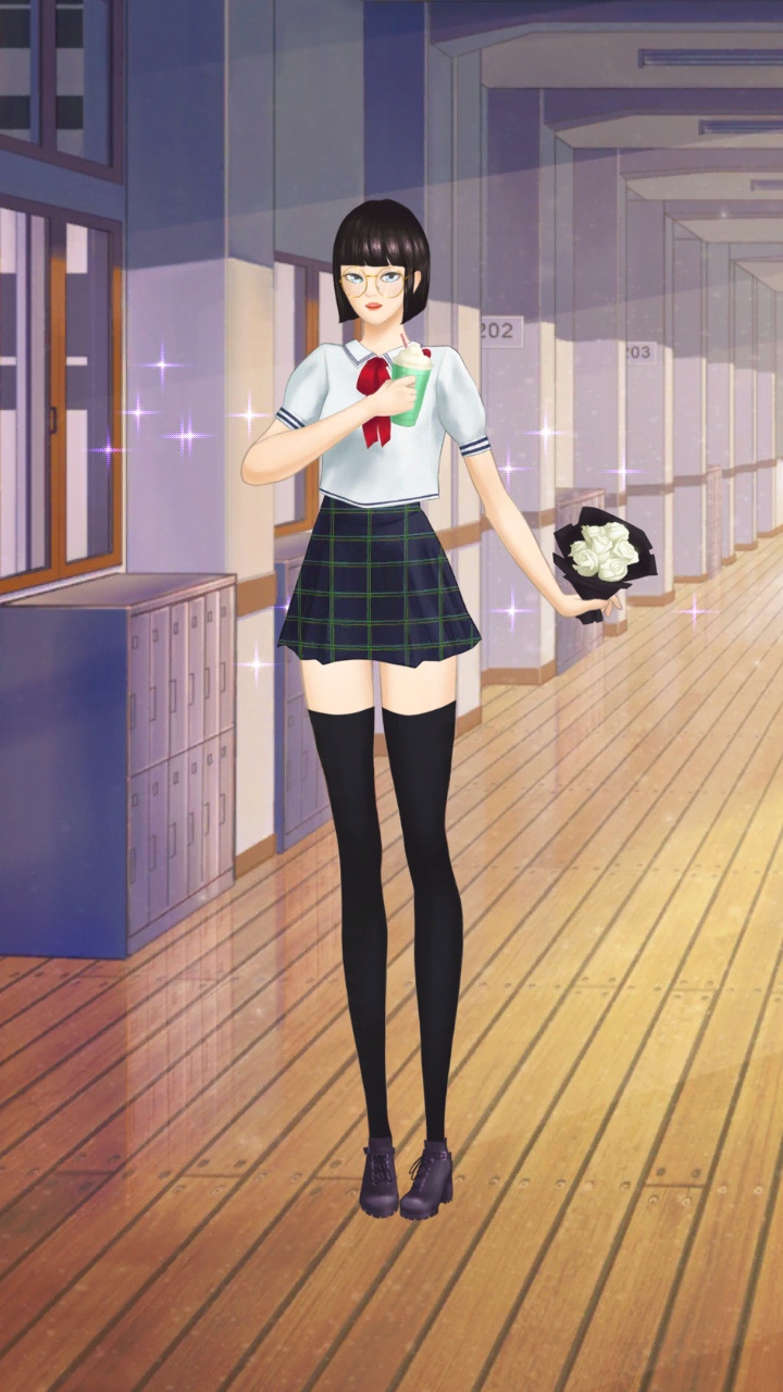 School Anime Dress Up — play online for free on Yandex Games