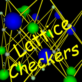 3D lattice checkers