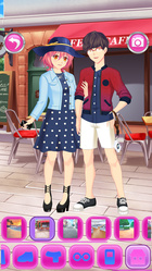 School Anime Dress Up — play online for free on Yandex Games
