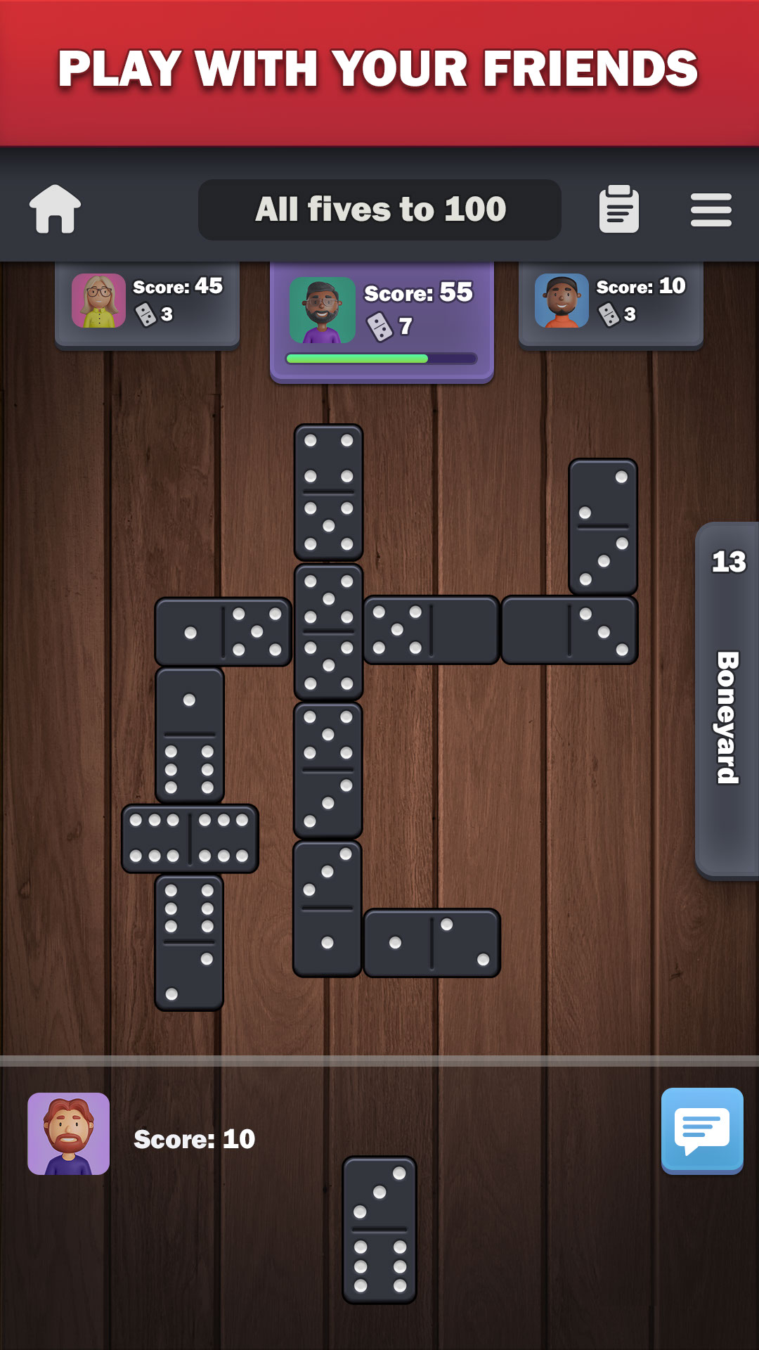 DOMINOES online game