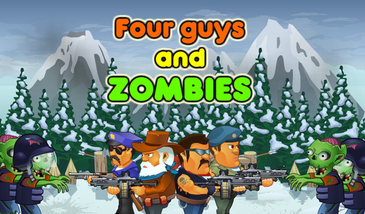 Two guys Zombies 2 two-player game para Android - Download