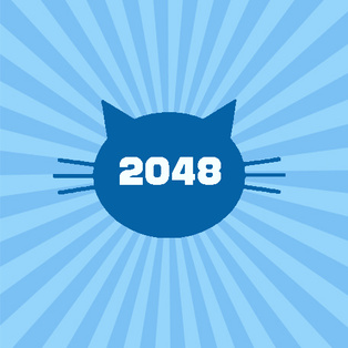 2048 with Cats. Сat riddle