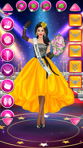 Vestir Reina de Belleza — juega online gratis en Yandex Games