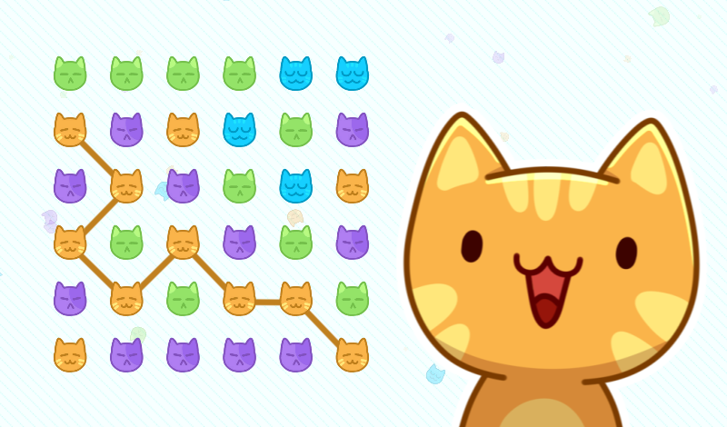 Colored Cats — play online for free on Yandex Games