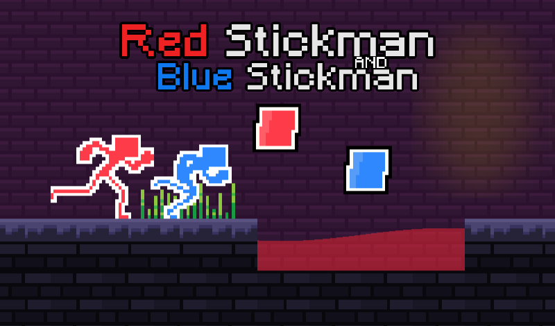 Red Stickman and Blue Stickman - Jogue Red Stickman and Blue Stickman Jogo  Online