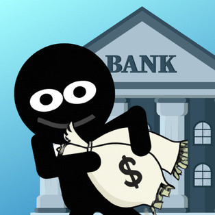 Stickman: Bank Robbery