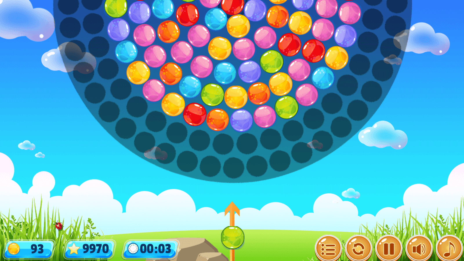 Wheel Bubble Shooter — play online for free on Yandex Games