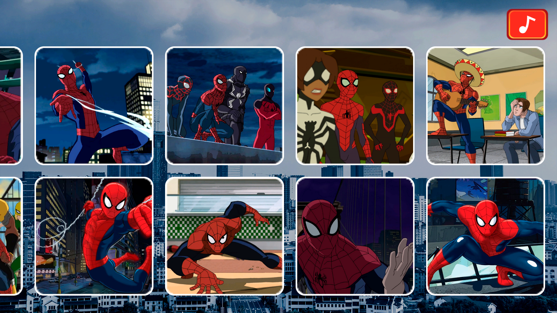 Play Spiderman Spot The Differences Puzzle Game