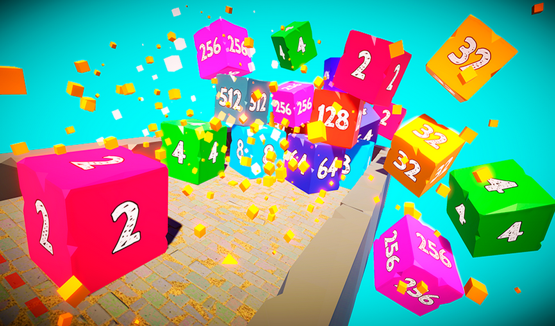 HOW TO PLAY - Cubes 2048.io 